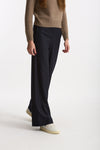 Pantalone IVY wide fit blu donna Incotex - 2