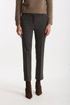 Pantalone slim KIMAMA antracite donna Incotex - 1
