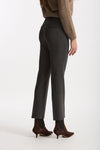 Pantalone slim KIMAMA antracite donna Incotex - 2