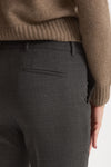 Pantalone slim KIMAMA antracite donna Incotex - 5