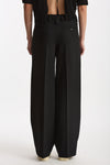 Pantalone ampio NEERA nero donna Incotex - 4