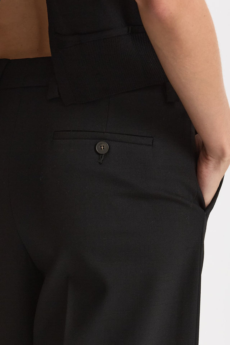 Pantalone ampio NEERA nero donna Incotex - 6
