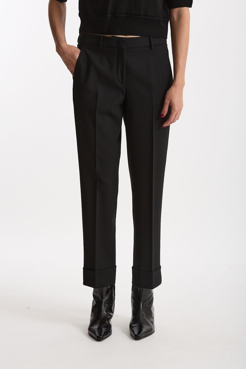 Pantalone dritto NEVET nero donna Incotex - 1