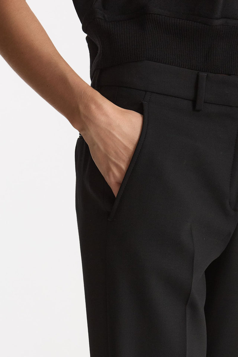 Pantalone dritto NEVET nero donna Incotex - 5