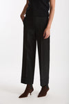 Pantalone ARLYS in tela di lana nero donna Incotex - 1