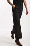 Pantalone ARLYS in tela di lana nero donna Incotex - 4
