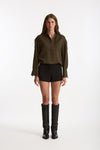Shorts corto MONNA nero donna Iro - 2