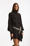 Abito asimmetrico VOGGY nero donna Iro - 5
