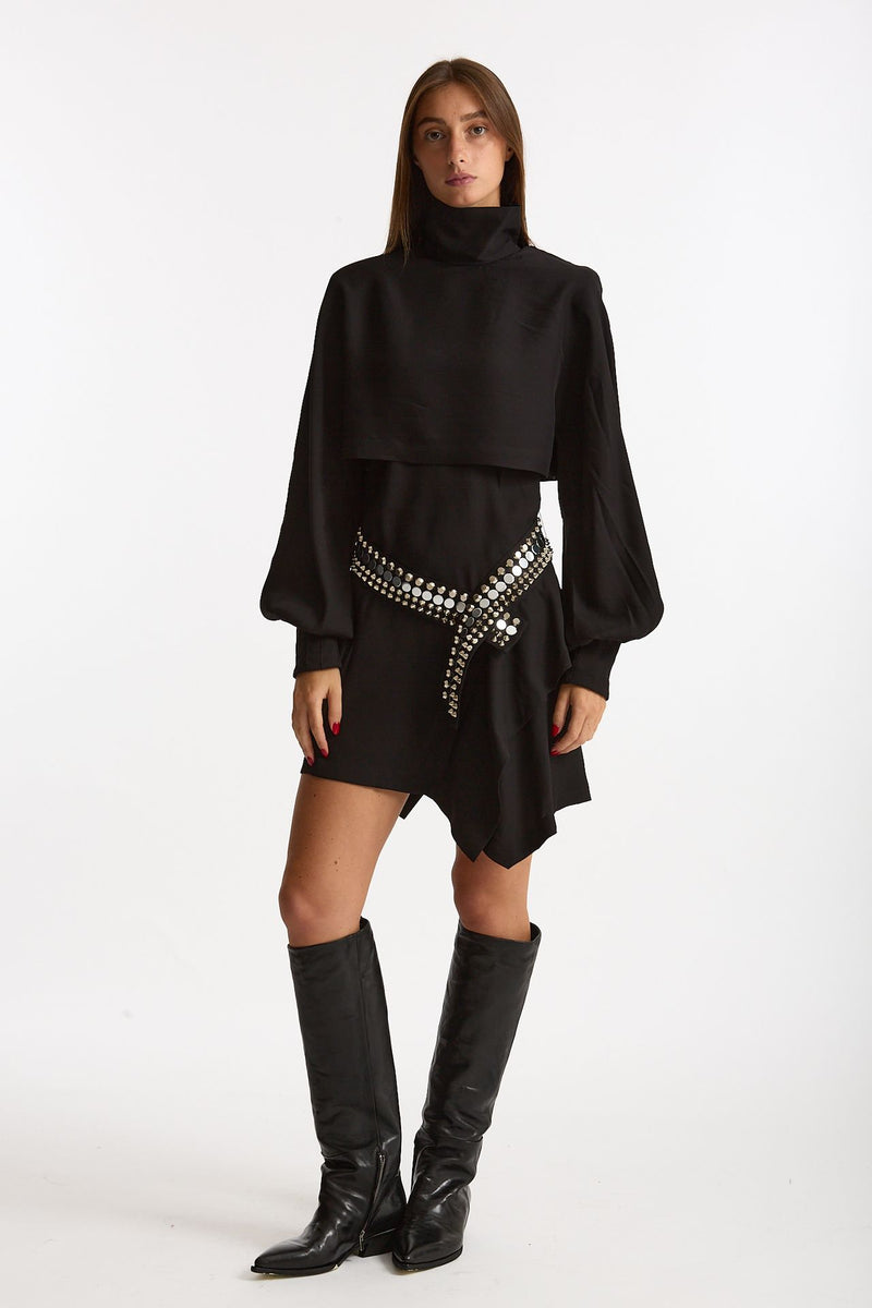 Abito asimmetrico VOGGY nero donna Iro - 1