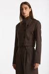 Giacca crop MOV marrone donna Iro - 2