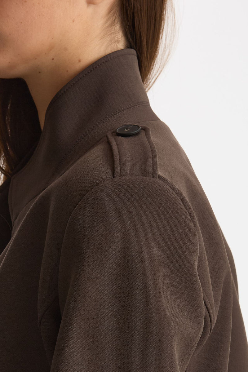 Giacca crop MOV marrone donna Iro - 8