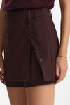 Short pannello Vita alta burgundi donna Iro - 5