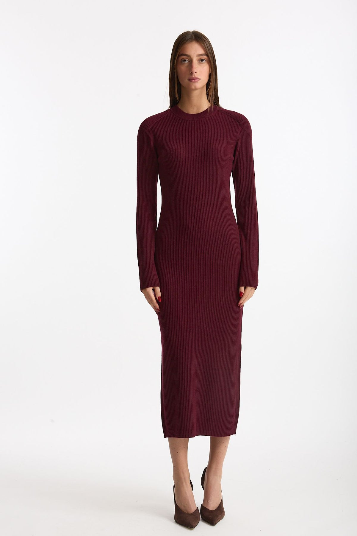 Abito in maglia di cashmere bordeaux donna Iro - 1