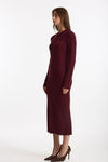 Abito in maglia di cashmere bordeaux donna Iro - 2