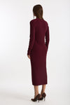 Abito in maglia di cashmere bordeaux donna Iro - 3