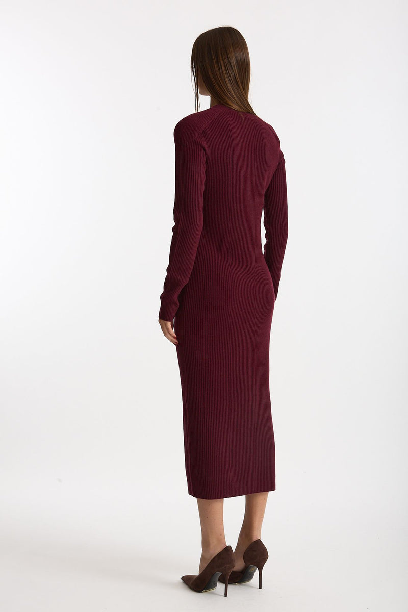 Abito in maglia di cashmere bordeaux donna Iro - 3