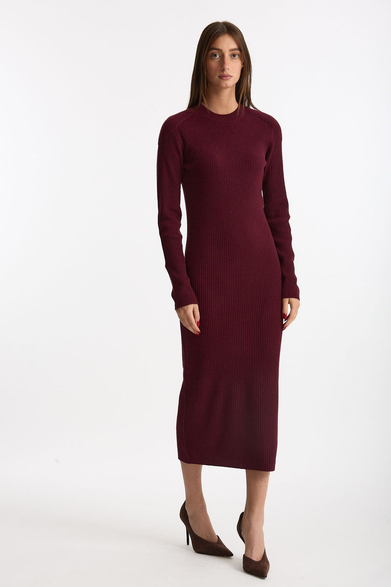 Abito in maglia di cashmere bordeaux donna Iro - 4