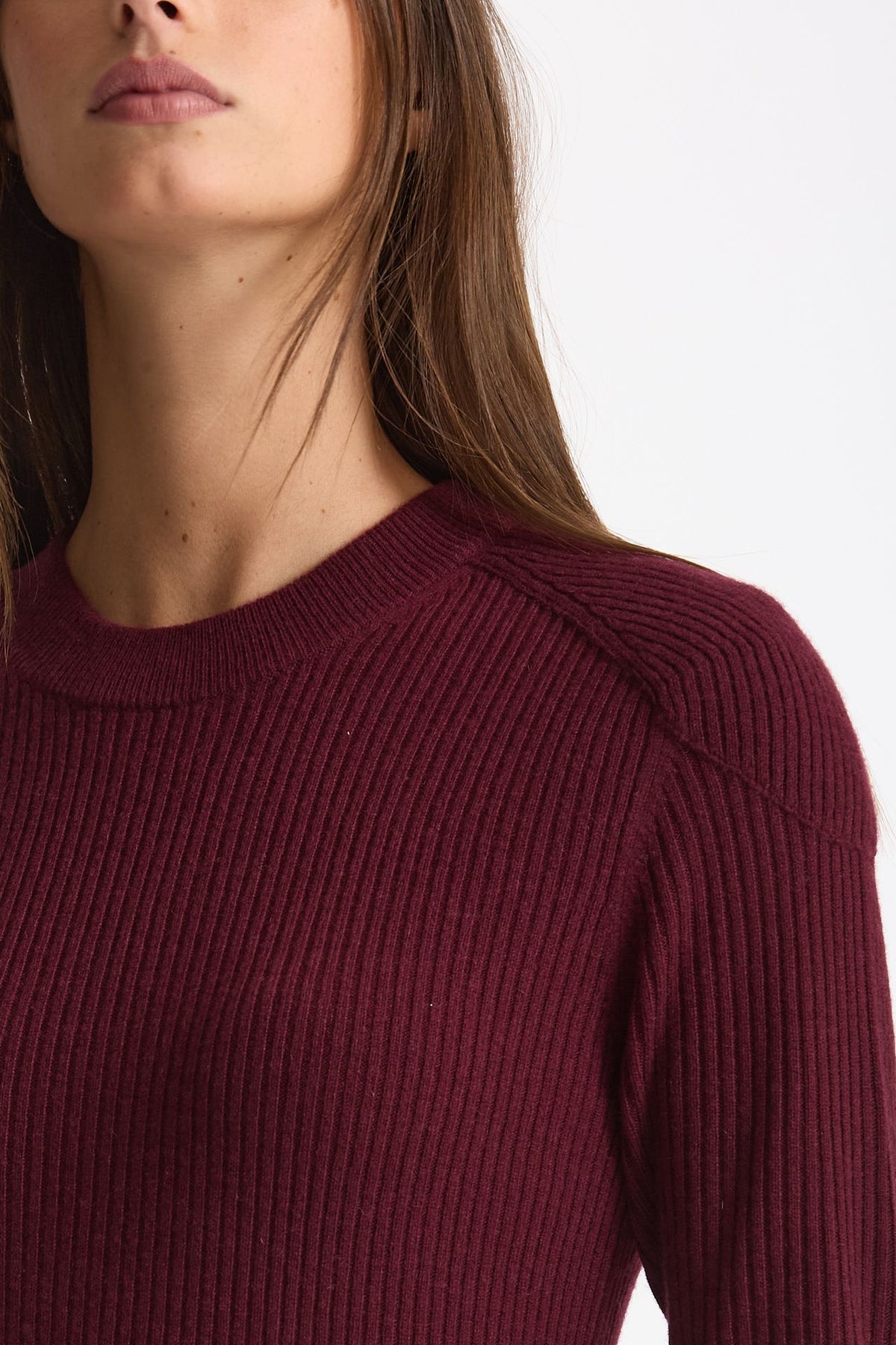 Abito in maglia di cashmere bordeaux donna Iro - 5