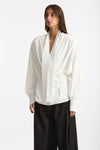 Camicia fluida bianco ottico donna Iro - 6