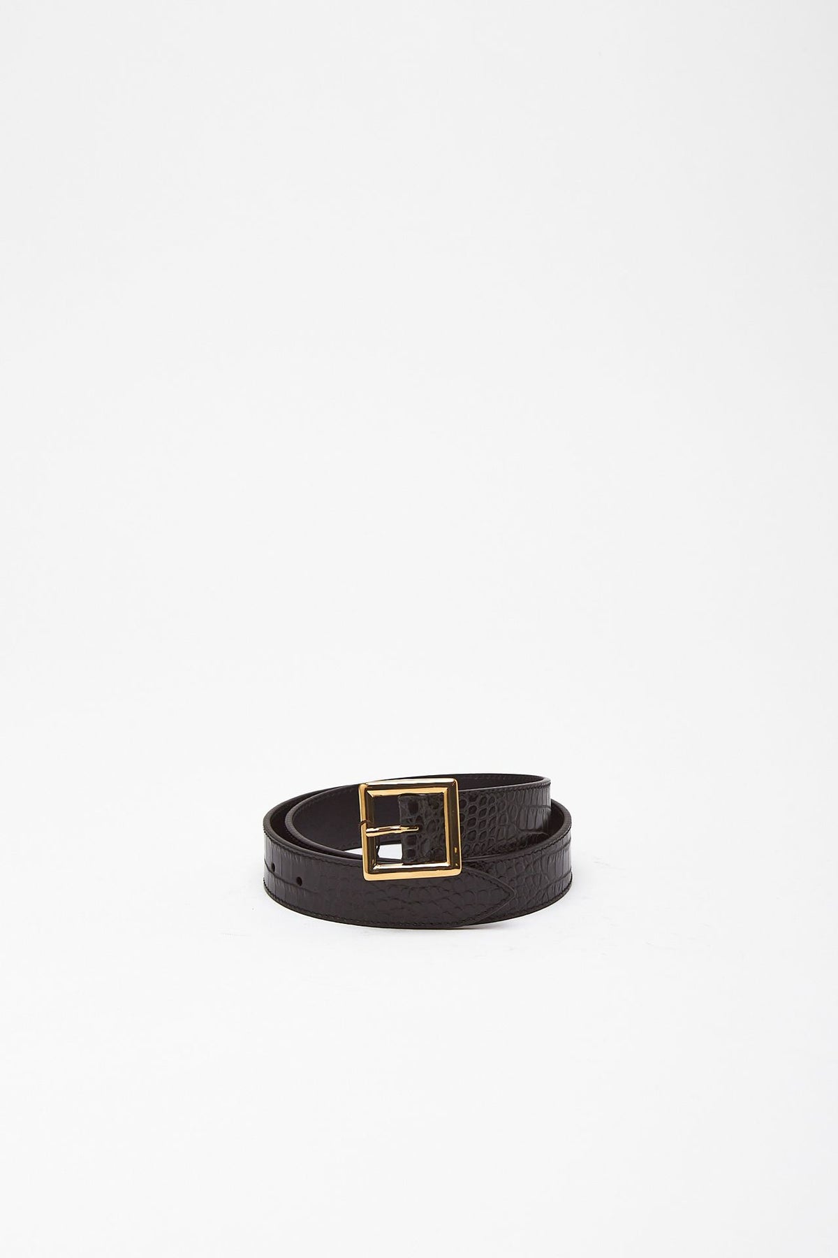 Cintura in pelle DELPHIS BELT nero donna Kate-cate - 1