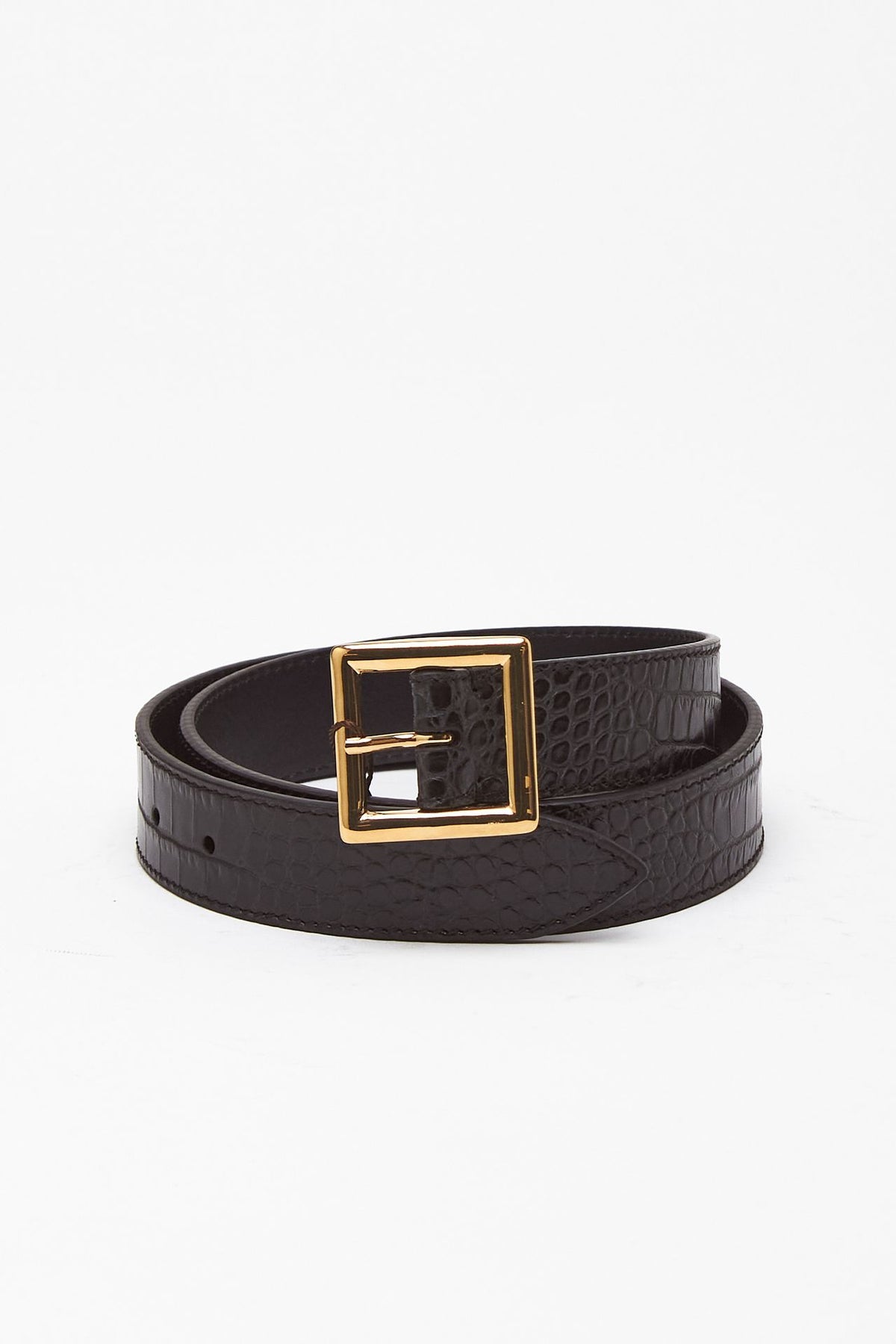 Cintura in pelle DELPHIS BELT nero donna Kate-cate - 2