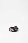 Cintura in pelle BUTTON BELT nero donna Kate-cate - 1