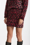 Gonna in maglia maculata jacquard donna Laneus - 2