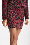 Gonna in maglia maculata jacquard donna Laneus - 4