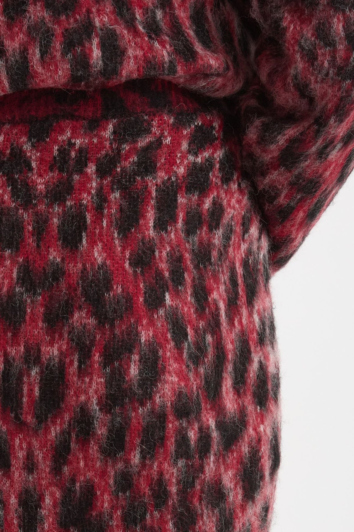 Gonna in maglia maculata jacquard donna Laneus - 5