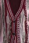 Cardigan over-fit in jacquard donna Laneus - 2
