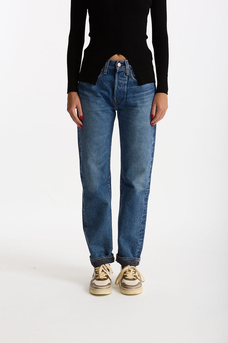 Jeans regular BLUE TAB 501 donna Levi's - 7