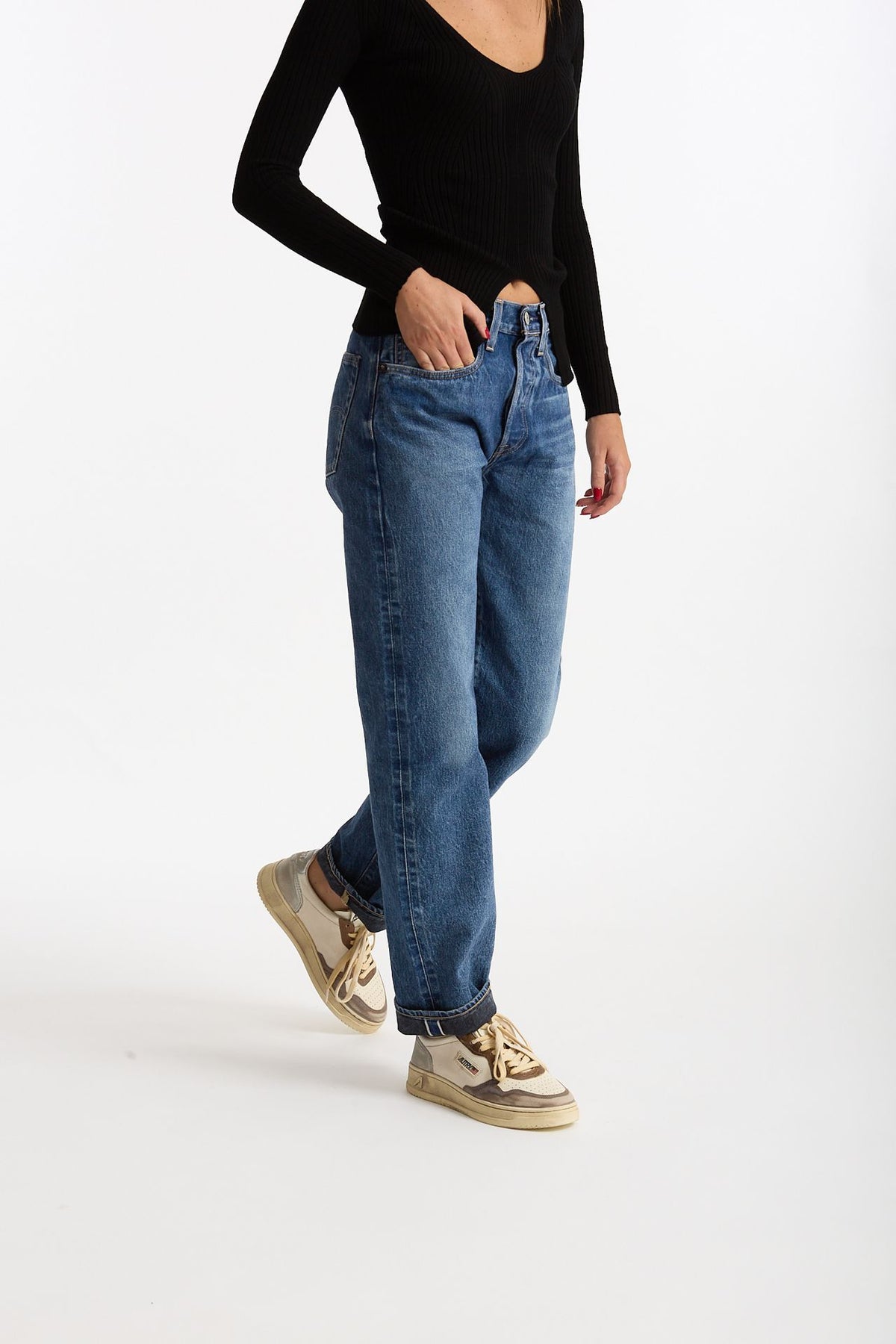 Jeans regular BLUE TAB 501 donna Levi's - 4