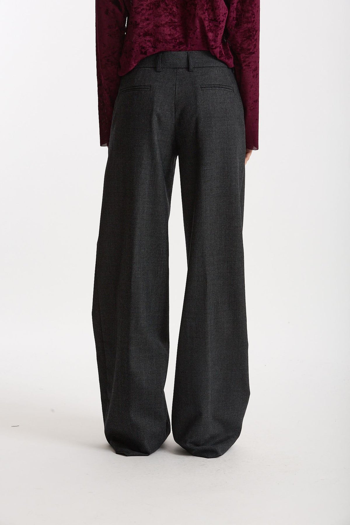 Pantalone ampio grigio donna Marsēm - 4