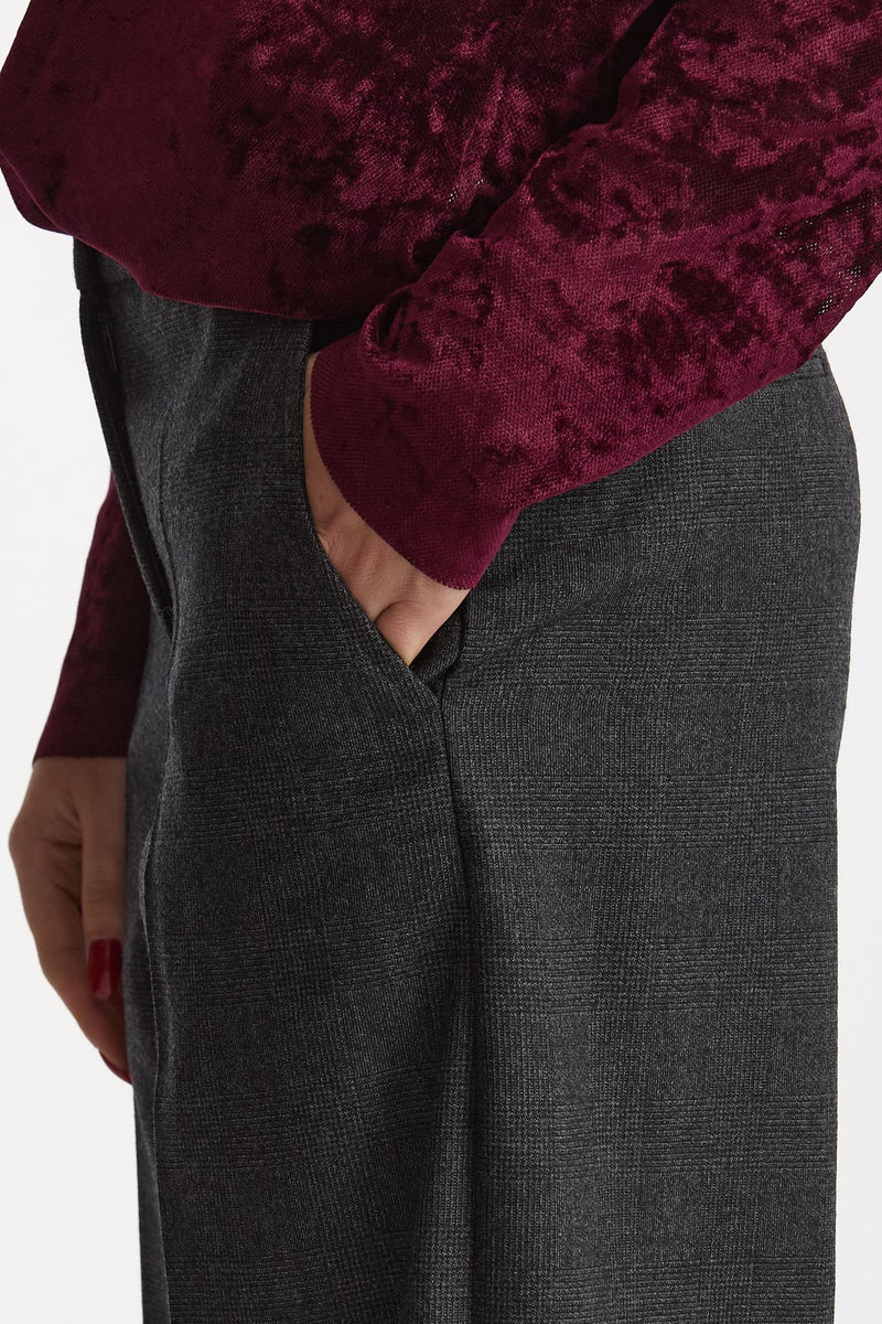 Pantalone ampio grigio donna Marsēm - 5
