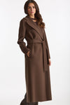 Cappotto POLDO lungo a vestaglia marrone donna Max mara s - 5
