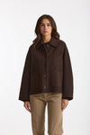 Giacca CLOE in drap di pura lana testa moro donna Max mara s - 2
