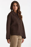 Giacca CLOE in drap di pura lana testa moro donna Max mara s - 1