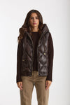 Gilet imbottito TROPICO marrone donna Max mara s - 1