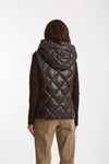 Gilet imbottito TROPICO marrone donna Max mara s - 3