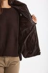 Gilet imbottito TROPICO marrone donna Max mara s - 7