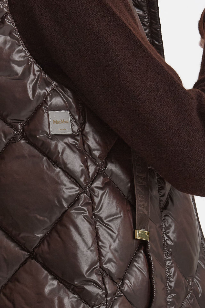 Gilet imbottito TROPICO marrone donna Max mara s - 8