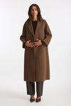 Cappotto ESTURIA midi a vestaglia fango donna Max mara s - 6