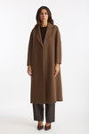 Cappotto ESTURIA midi a vestaglia fango donna Max mara s - 3