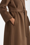 Cappotto ESTURIA midi a vestaglia fango donna Max mara s - 7
