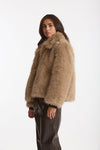 Eco pelliccia MALCE beige donna Max mara s - 2
