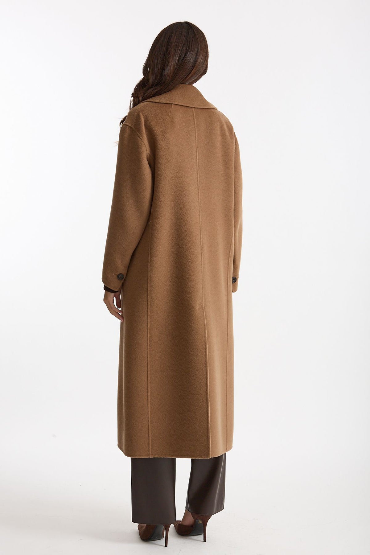 Cappotto DALILA lungo in lana e cachemire cammello donna Max mara s - 3