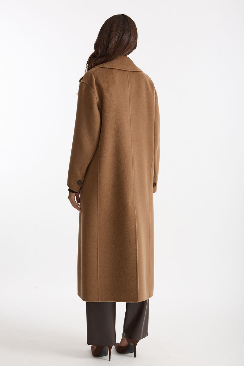 Cappotto DALILA lungo in lana e cachemire cammello donna Max mara s - 3