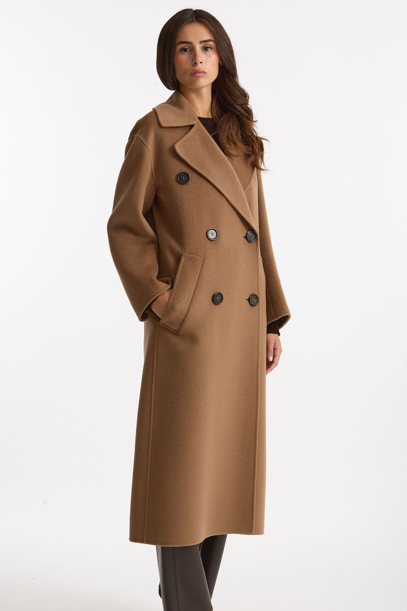 Cappotto DALILA lungo in lana e cachemire cammello donna Max mara s - 2