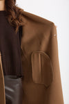 Cappotto DALILA lungo in lana e cachemire cammello donna Max mara s - 7
