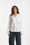 Camicia ASTRO in mussola di cotone bianco donna Max mara s - 1